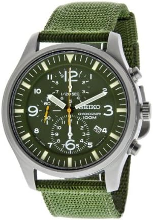 Seiko green dial watches Clearance