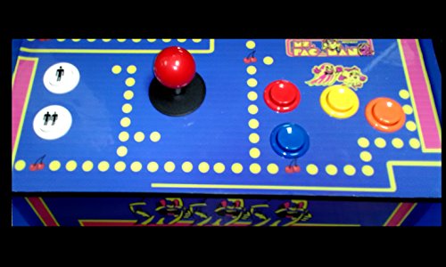 Retro Arcade Machine with 412 Games -Tabletop/Bartop - All The Classics - Perfect for Man Caves, Bars and Game Rooms! (Blue) - Thumbnail 2