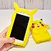 Pikachu Case With Neck Strap For iPhone 6 / iPhone 6s Regular Small Size 4.7 Back Covers Soft Silicone Material 3D Cartoon Design Ultra Thick Drop Resistant Cute Protective Yellow Color