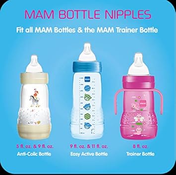 mam bottles size 0