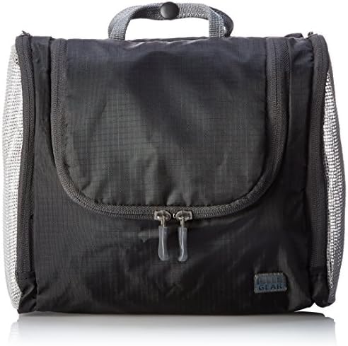 Lite Gear Carry-On Toiletry Kit, Black, One Size