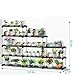 Succulents Pot Shelf, FOME Portable Succulents Rack Flower Pot Display Stand Flower Shelf Indoor Plant Shelf Indoor Outdoor for Green House Multifunction Storage Organizerthumb 2