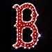MLB Boston Red Sox LED Light-Up Logo Adjustable Hat