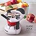 Mueller SpeedSlice Apple and Pear Slicer Corer, Heavy Duty, Attached Safety Cover Protects Fingers while In-Use and Blades while in Storage