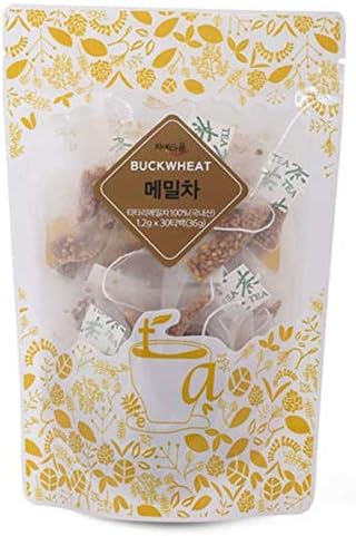 [Health Tea] Korea Food Organic Buckwheat Tea 1.2g X 30 Tea Bags 유기농 메밀차