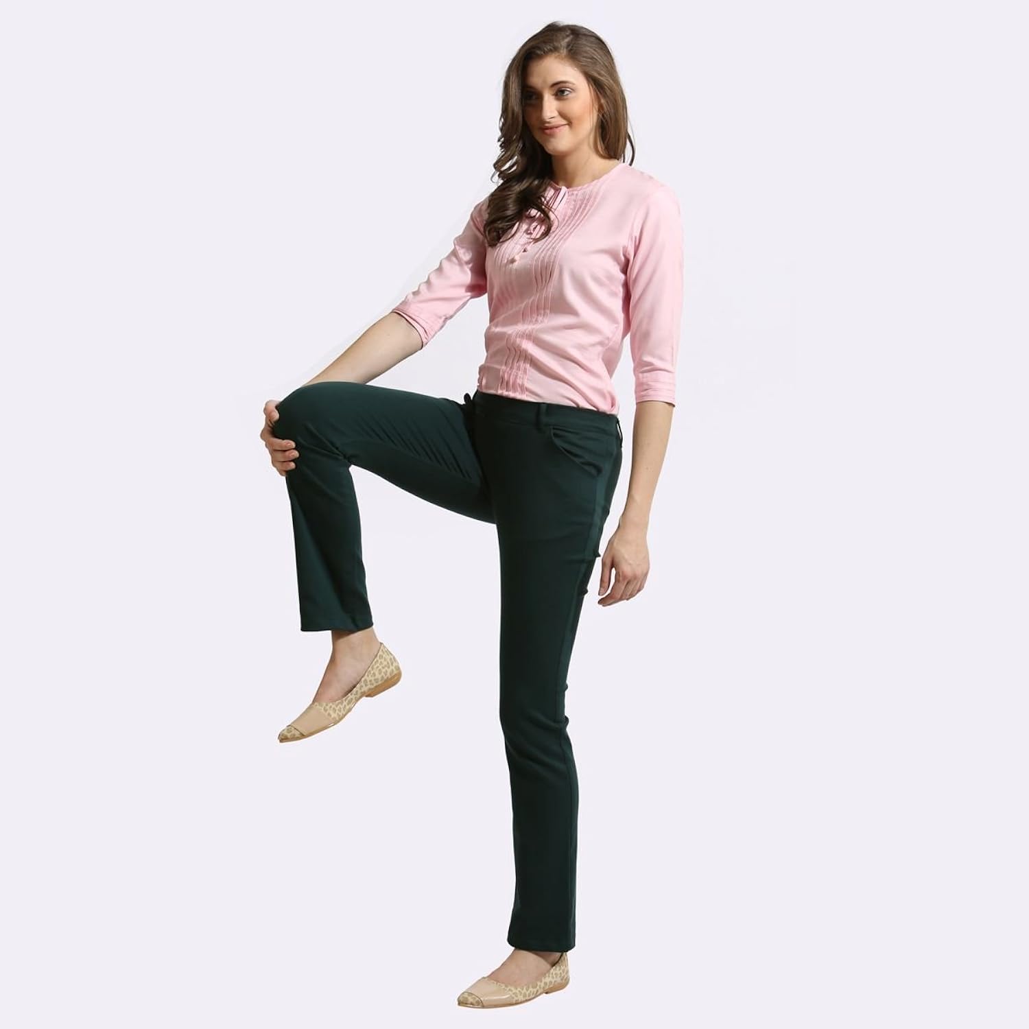 the work label women's cotton super stretch trouser