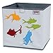 Trend Lab Dr. Seuss Fish Storage Bin, Yellow/Green/Red/Blue/Gray
