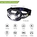 USB Rechargeable LED Headlamp, HFAN Head Lamp 1X White, 2X Red Super Bright, Waterproof, Lightweight Headlamps with SOS for Running, Walking, Camping, Reading, Hiking, Outdoor sports etc (Black)