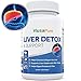 Liver Support 120 Capsules (Vegetarian, Non-GMO & Gluten Free) - All Natural Liver Support with Milk Thistle, Zinc, Turmeric - Vegan