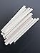 White Chalk Pencils Natural Chalk Stone Slate Pencils (50 Pencils Set, white)