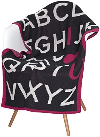 Baby Blanket – Eco Baby Throw – ABC Latter Pattern Made From Soft Cotton And Polyester For Daily Use By in2green