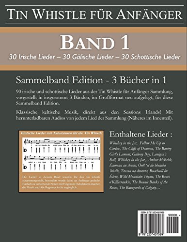 Tin Whistle für Anfänger - Band 1: Irische Lieder – Gälische Lieder – Schottische Lieder - Image 2