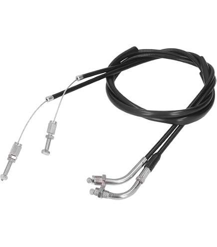 thumbnail image 2 of TARAZON 47.2" Stainless Steel Throttle Cable For Harley Dyna / Sportster / Softail / Touring (HD-TCS-012-FAB-0818) 2 of 5