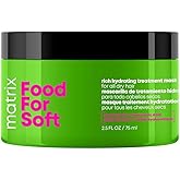 MATRIX Food For Soft Rich Hydrating Mask - For Dry & Brittle Hair, Adds Shine & Softness, With Avocado Oil & Hyaluronic Acid, Replenishes Moisture