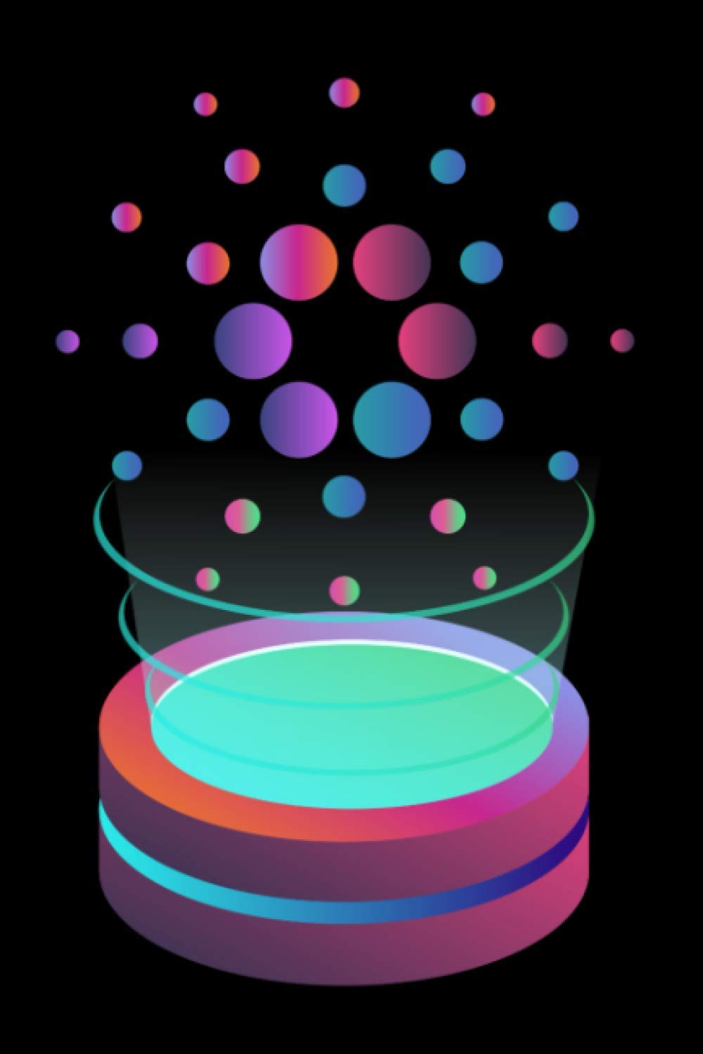 Cardano Cryptocurrency ADA Journal: Cardano Crypto currency ADA Logo Image Notebook