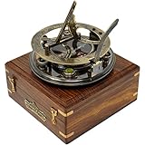 A S Handicrafts- 5 inches Large Sundial Compass in