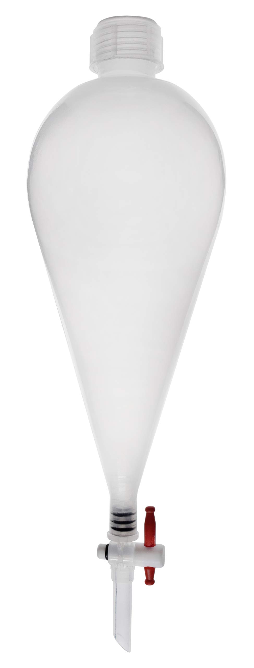 Separatory Funnel, 500mL Polypropylene Plastic Ungraduated PP