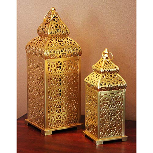 Vela Lanterns Temple Large Moroccan Lantern Lamp Decorative Candle