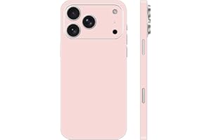 Skin Wrap for iPhone 17 Pro, Protective Film Vinyl Decal Stickers Cover for Phone Back, Camera, Frame (Pink)