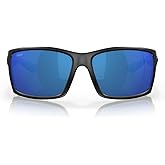 Costa Del Mar Mens Reefton Rectangular Sunglasses