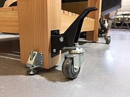 Heavy-Duty Leg Levelers, Small Foot (4) - Cabinet Legs 