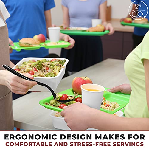 Plastic Serving Spoons Reusable and Disposable Plastic Spoons 8.5