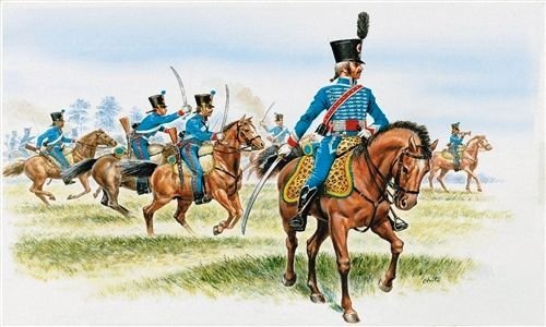 Italeri French Hussars 1:72 Scale Military Model Kit