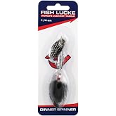 Fish LuckE Dinner Spinners, Versitle Inline Fishing Spinner Lures