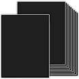 Heavyweight Black Cardstock, Thick Paper 100 Sheets (110 lb Cover = 200lb Text = 300 GSM) 8.5 x 11 inches for Arts and Craft, Drawing, DIY Projects