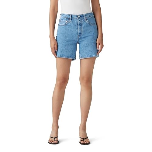 Levi's Women's 501 Mid Thigh Short, Multiple Choice, 32