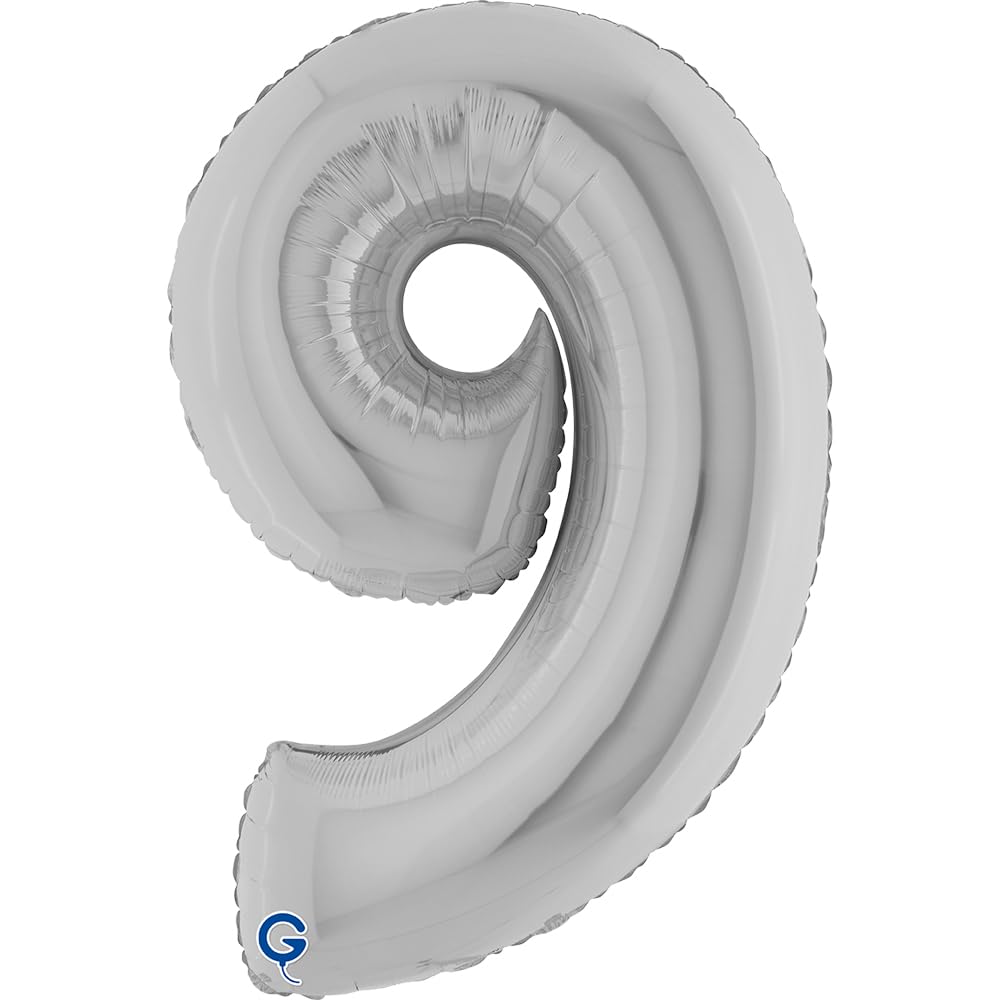 Grabo Number 9 Superloon Single Pack, Length- 40 Inch, Colour- Silver