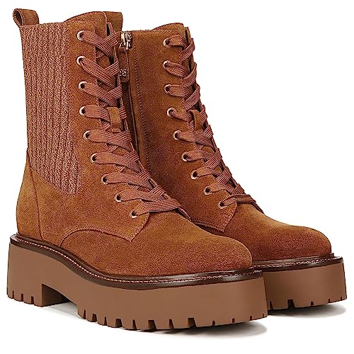 Sam Edelman Evina Combat Boot Frontier Brown 10 Medium