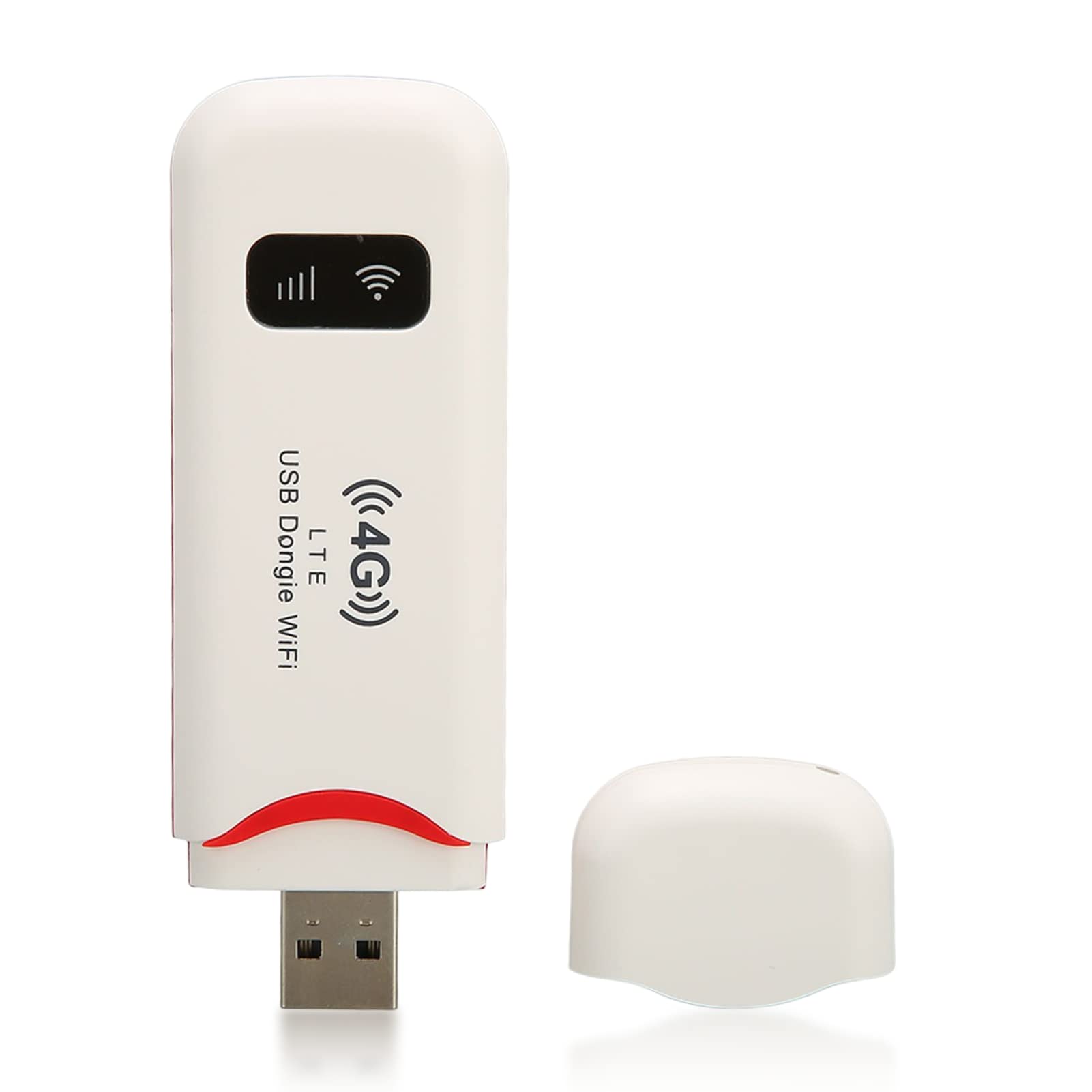 Jectse WiFi Router, 4G LTE USB Portable Mobile WiFi Router, Signal WPA WPA2 Encryption Hotspot Wireless Internet Router Support B1 B3 B5, Up to 10 Devices for Travel