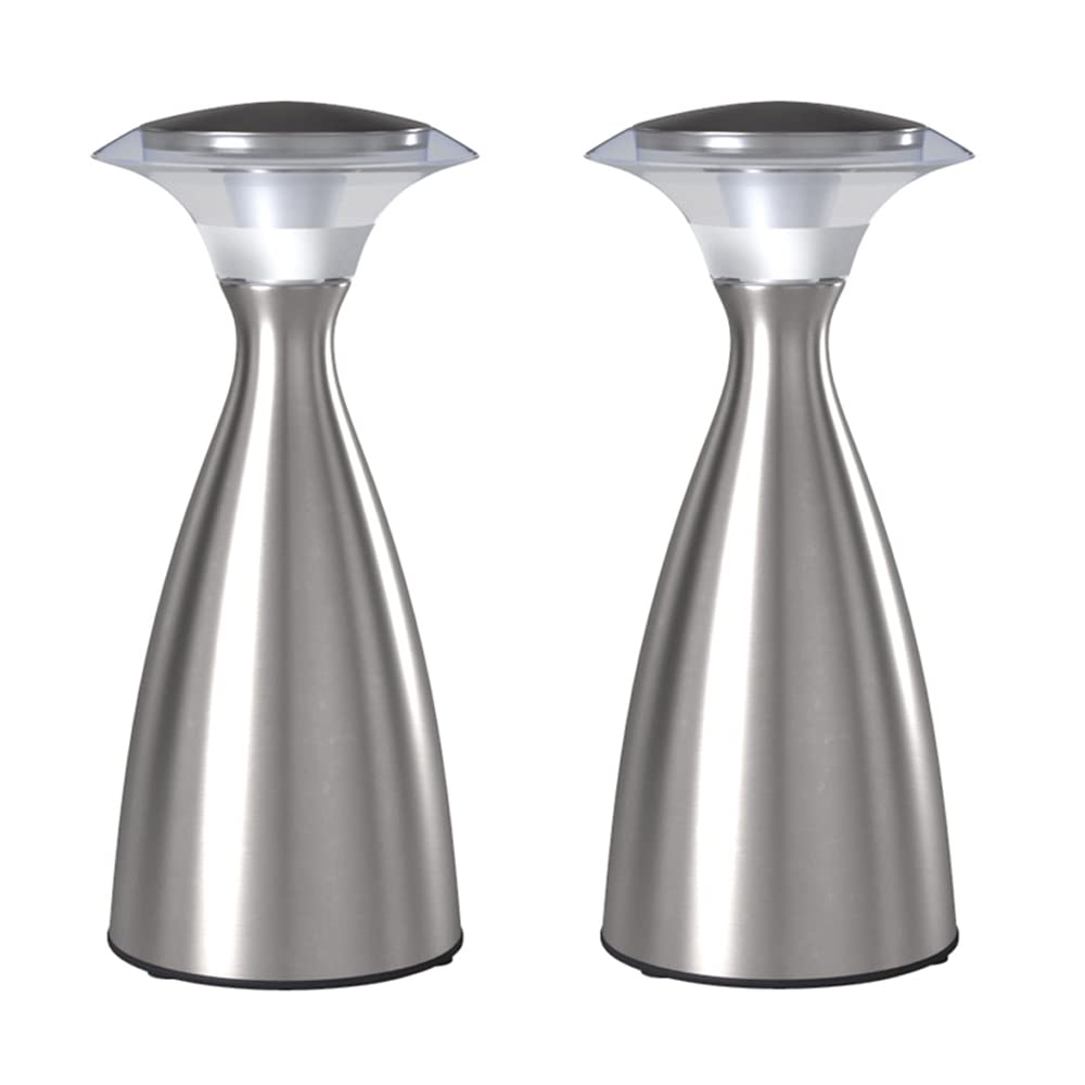 LIGHT IT! by Fulcrum, 24415-130 Lanterna Lux, Satin Nickel, 2 Pack Image