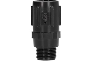 Garden Hose Pressure Regulator, G3/4 Thread Irrigation Pressure Reducing Valve Water Flow Control for Farm Garden Lawn Drip S