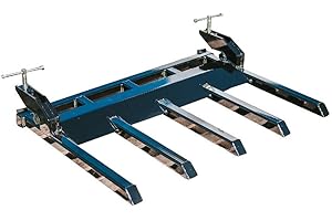 Titan Attachments 21" Fork Length Clamp-On Debris Forks V2, Fits Loader Buckets, Skid Steers