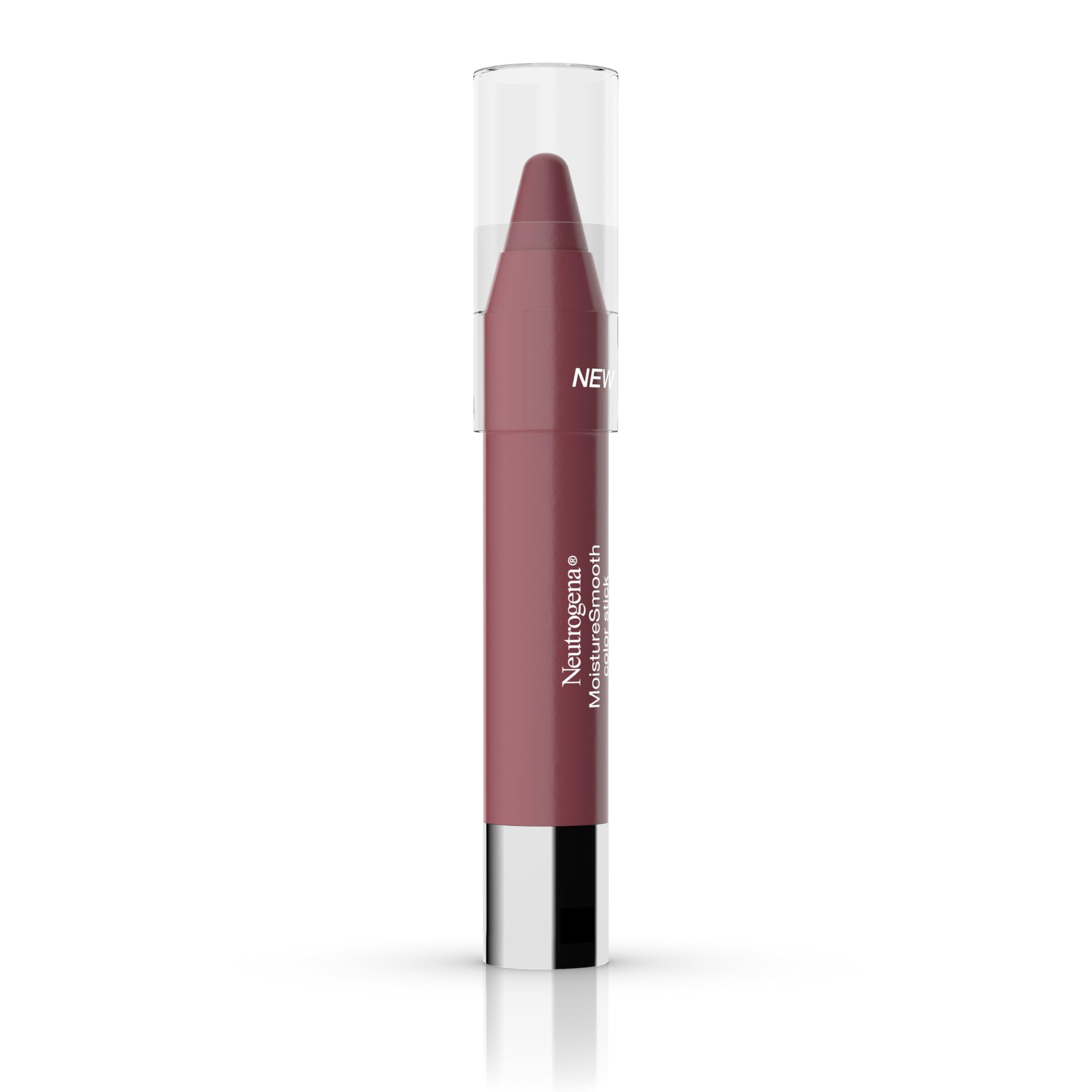 Neutrogena Moisture Smooth Color Stick for Lips, Moisturizing and Conditioning Lipstick with a Balm-Like Formula, Nourishing Shea Butter and Fruit Extracts, 120 Berry Brown.011 oz (Pack of 1)