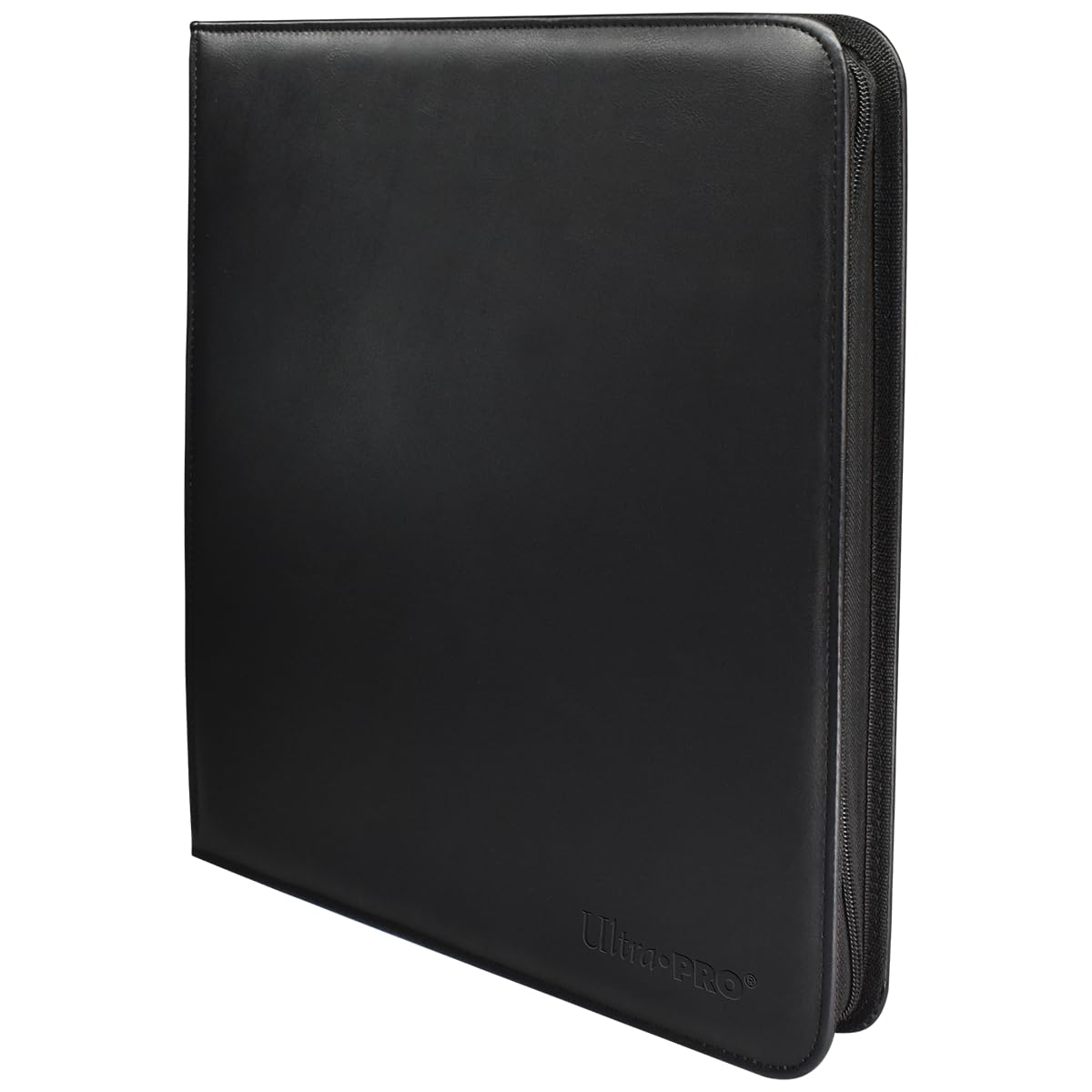 Photo 1 of Ultra PRO - Vivid 12-Pocket Zippered PRO-Binder (Black) - Protect and Store your Valuable Gaming cards, Sports cards or Collectible Cards, Store and Protect Up to 480 Cards
