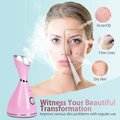 Facial Steamer Ionic Face Steamer LONOVE Facial Steamer for Home