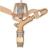 3/4" High Angle Brass Impact Sprinkler 33&deg; - 11/64" x 1/8"