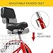SURPCOS Adult Tricycle Cruise Bike Full Size 3 Wheeled Trike Bicycle with Wire Shopping Basket (Red, 7-Speed, 26″ Wheel)thumb 2