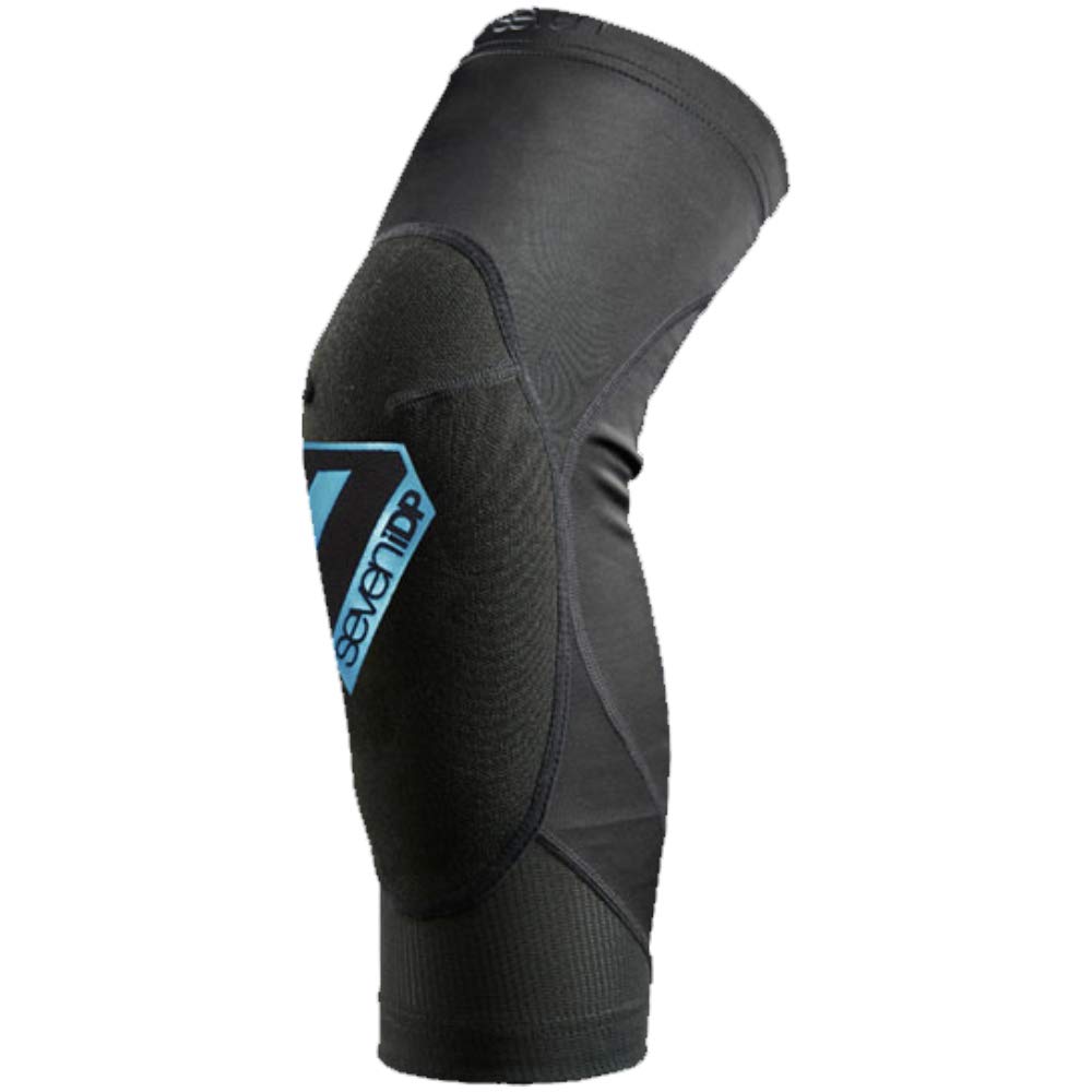 Seven iDP 7iDP Youth Transition Knee Pads for Mountain Biking and Action Sports - Black (Large/X-Large)