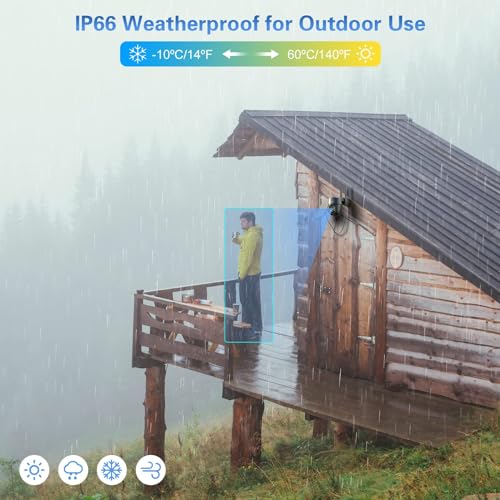 Xega 4G LTE Cellular Security Camera Solar with SIM Card【2 Pack】 Wireless Outdoor No WiFi Security Camera,2K HD PTZ Night Vision Motion Detection 2 Way Talk TF&Cloud Storage IP66, Built-in SIM Card