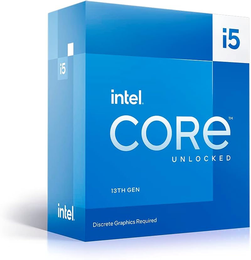 Intel Core i5-13600KF Desktop Processor 14 Cores 5.1 GHz 125W Cache 24M