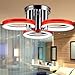 LightInTheBox® LED Acrylic Chandelier Flush Mount with 3 Lights Ceiling Light Fixture Flush Mount for Study Room/Office, Bedroom, Living Room, Bulb Included
