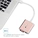 EC Technology SD Card Reader 3 in 1 USB 3.0 Hub with 3 Card Slots Memory Card Reader Flash Memory Card adapter for Micro SD/Micro SDHC/T-Flash, SD/SDHC, Mini SD, MMC, MMC Plus, RS-MMC, MMC Mobile-Pink
