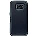 OTTERBOX Strada Series Leather Wallet Case for Samsung Galaxy S7 - Retail Packaging - Tempest Night (Tempest Blue/Navy Blue Leather)