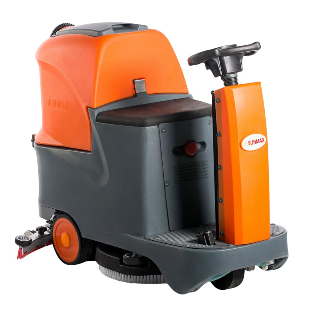 Ride-On Floor Scrubber Machine, 22