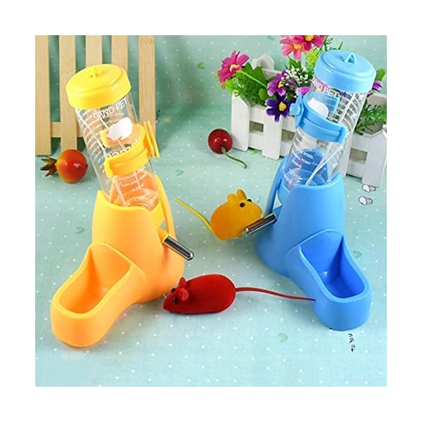 ShareWe Bottiglia d'Acqua Animali Distributore Automatico di Acqua per Roditori Coniglietto Ferret Criceti Porcellini d…