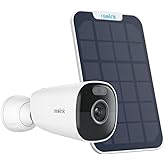 REOLINK Argus Eco Pro, Solar Security Camera, Wireless Outdoor Camera, Adjustable Solar Panel, 5MP 2K+ Resolution, Color Nigh